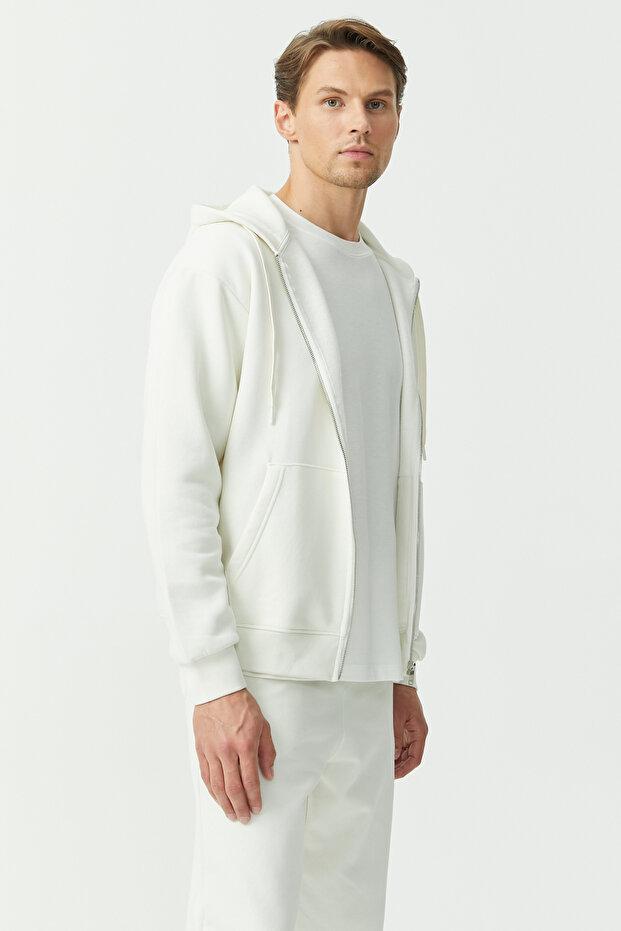 Erkek Kapüşonlu Sweat Üst - 5