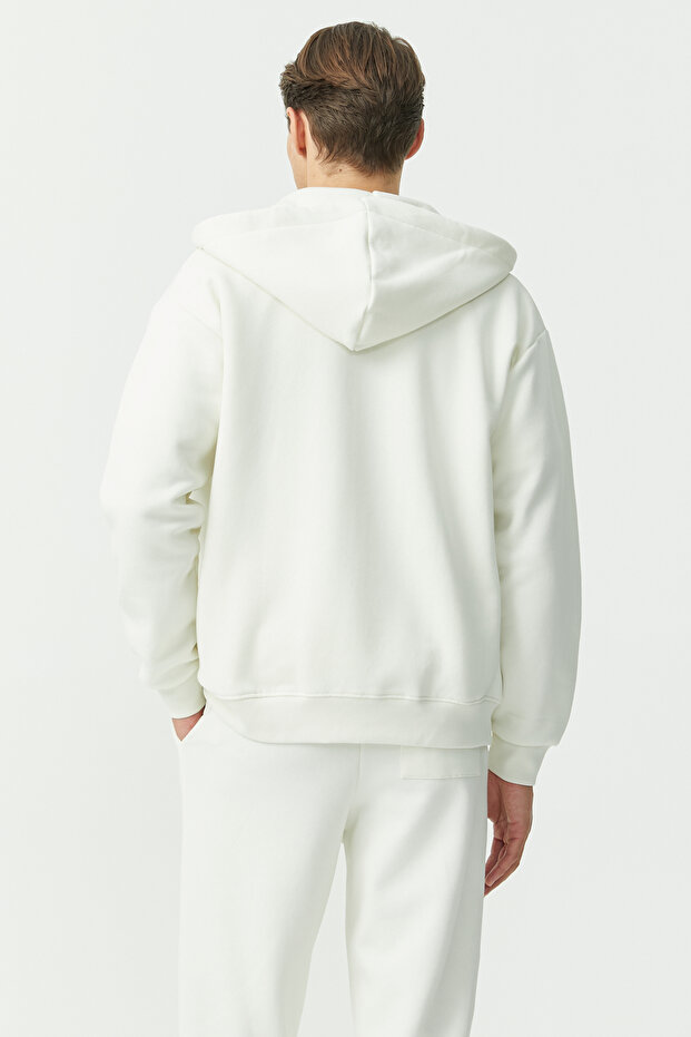 Erkek Kapüşonlu Sweat Üst - 8