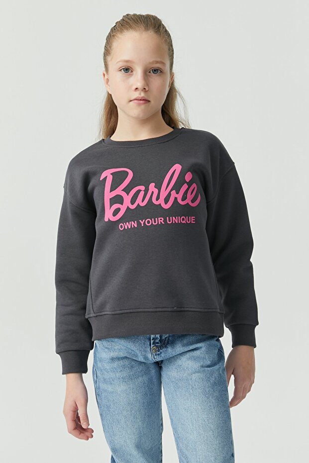 Kız Çocuk Basic Sweat Üst - 1