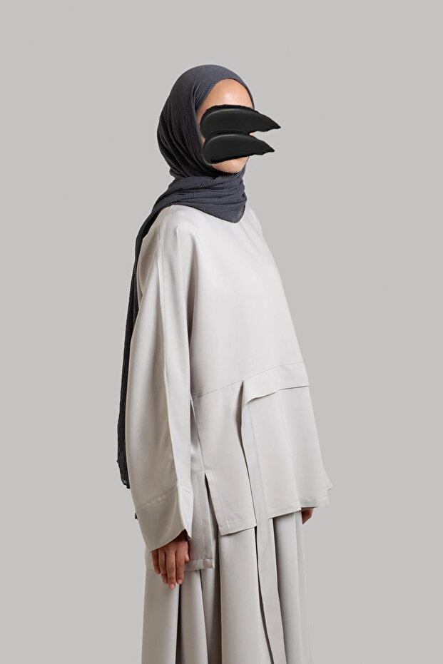 Tenselsoft Tunik - Taş - 6