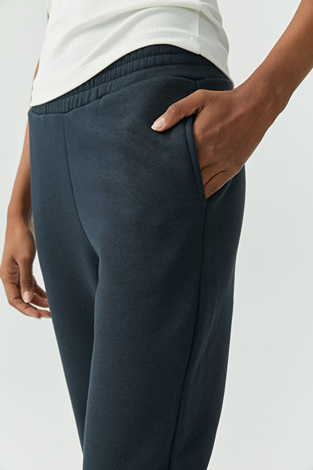Sweat Bottoms with Elasticated Cuffs - 8