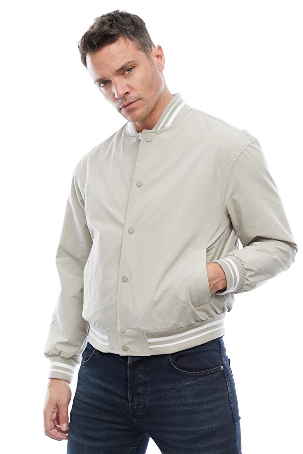 معطف بومبر رجالي مبطن - 6