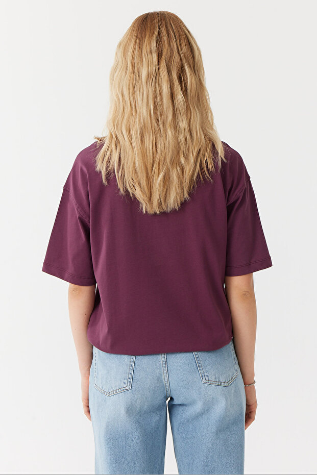 Kadın Basic T-shirt - 7