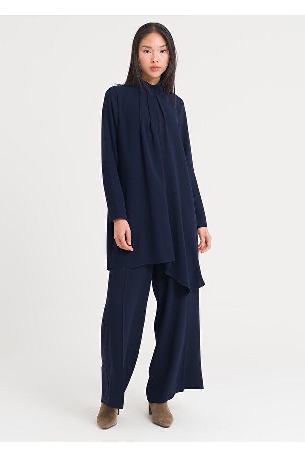 Önü Volanlı Rahat Tunik - 3