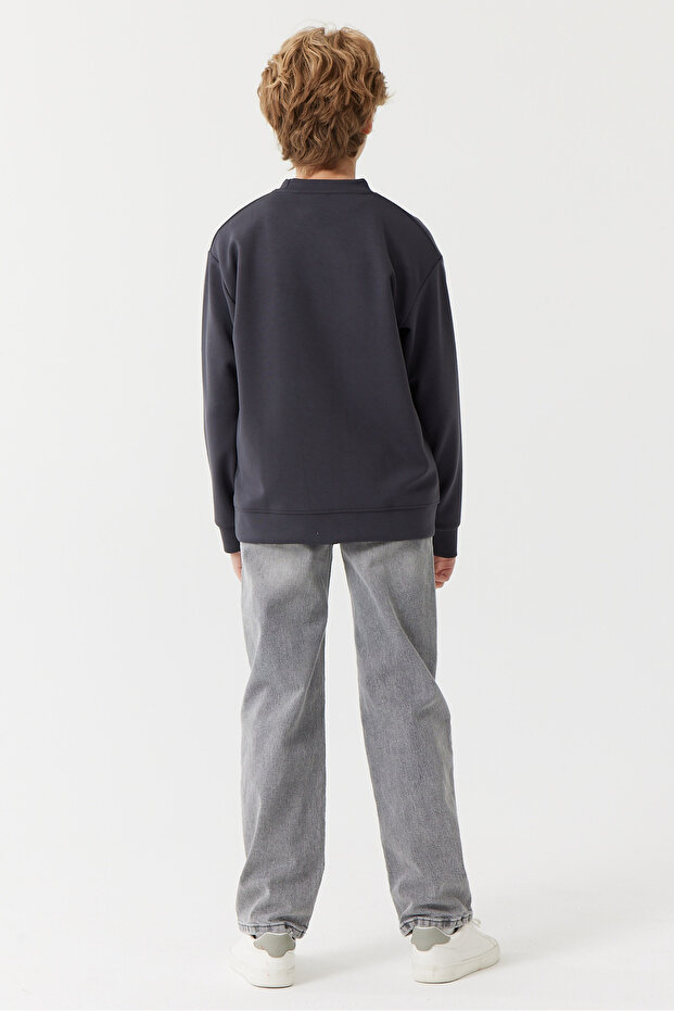 بنطلون جينز مستقيم للأولاد - 5