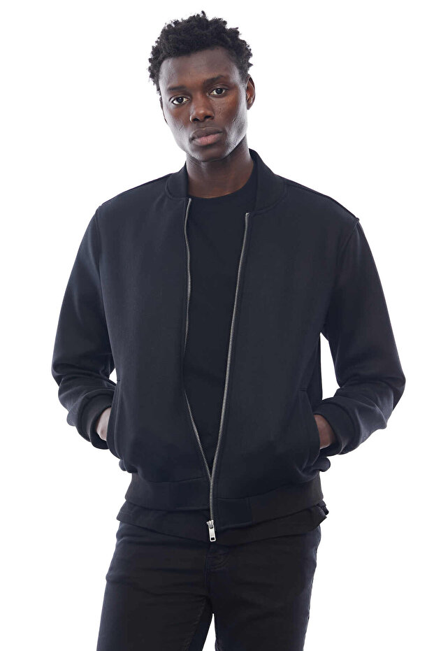 Men's Bomber Short Jacket - 1