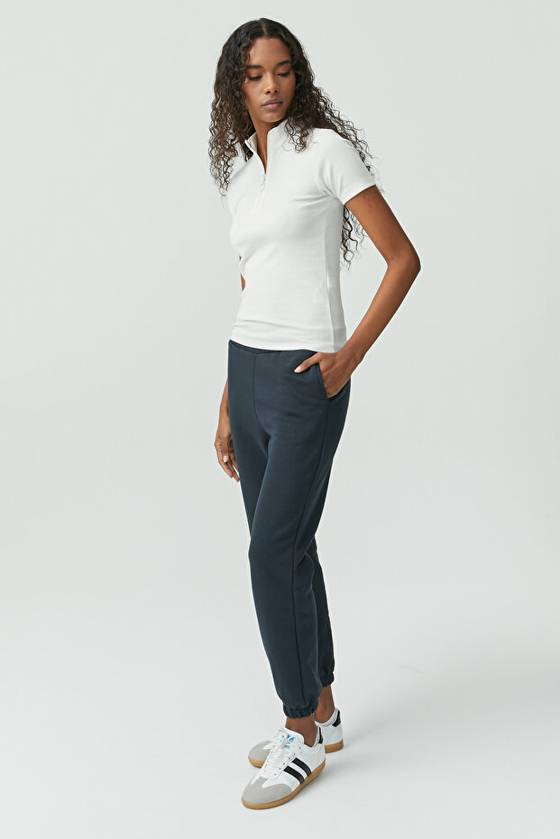 Sweat Bottoms with Elasticated Cuffs - 3