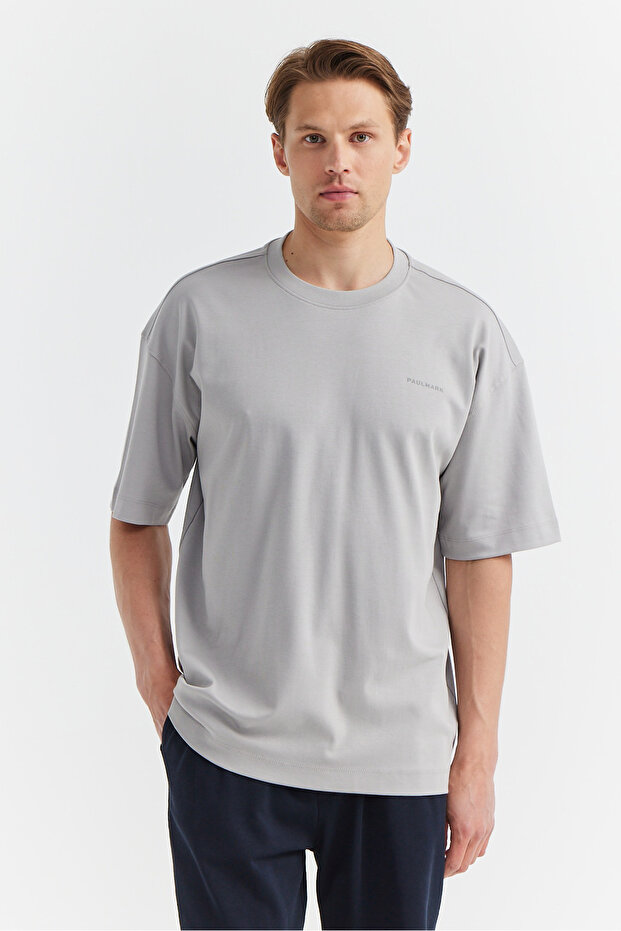 Erkek Basic T-shirt - 1