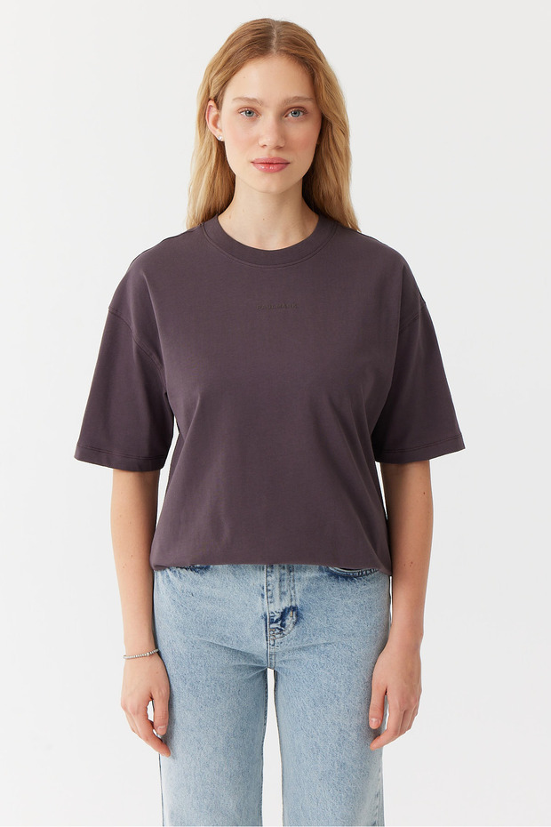 Kadın Basic T-shirt - 1