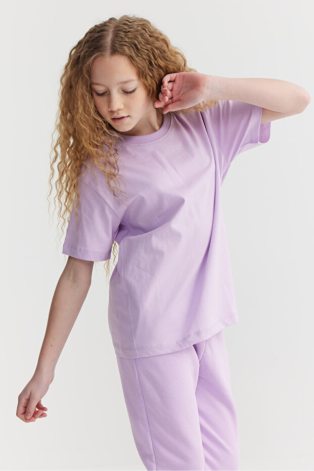 Kız Çocuk Basic T-shirt - 5