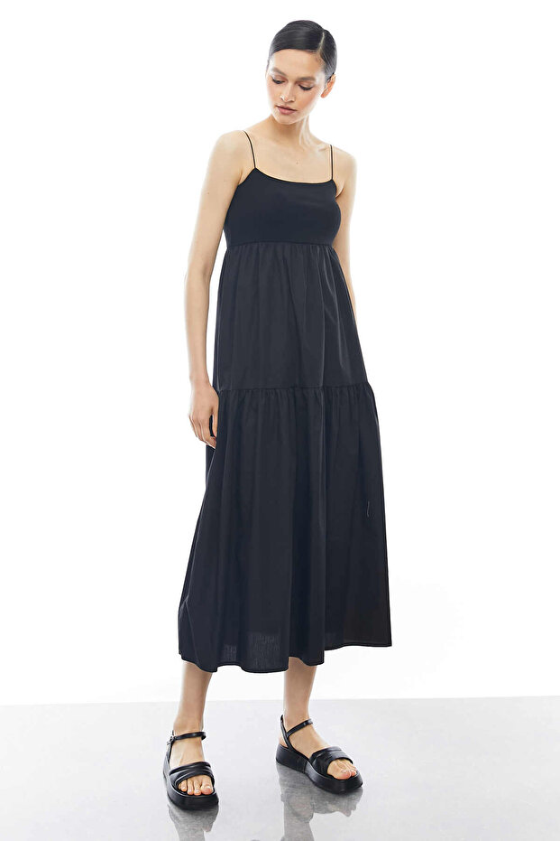 İp Askılı Elbise - 7