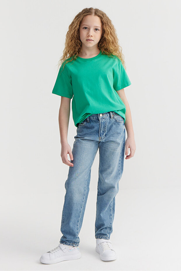 Kız Çocuk Basic T-shirt - 5