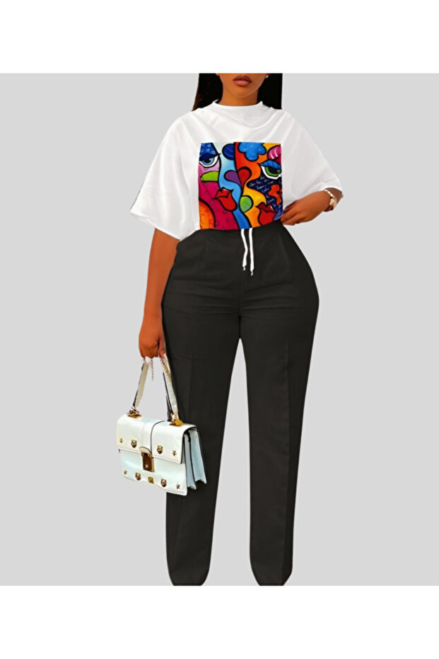 Sweatpants and Top Set - 1