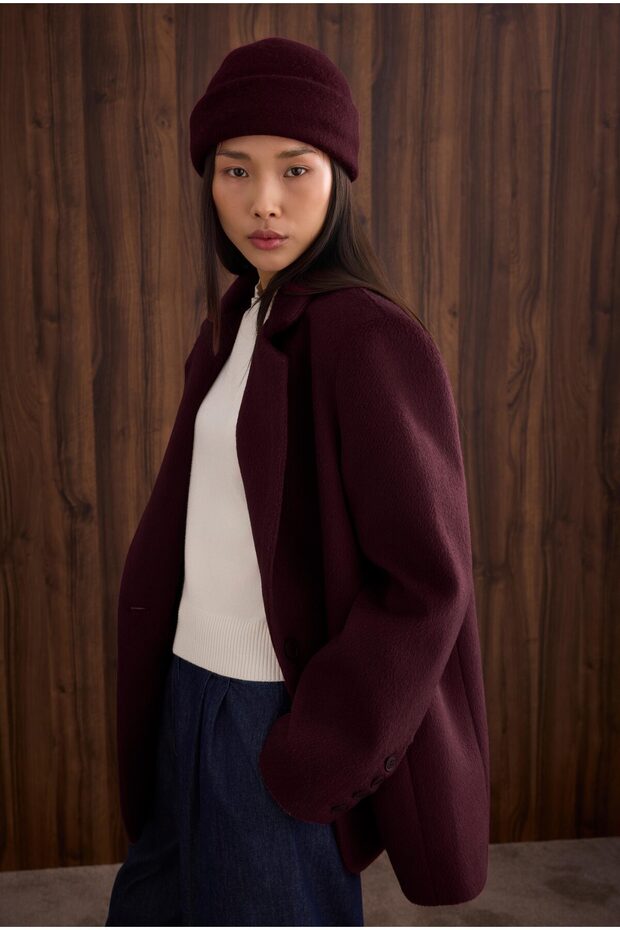 Blazer Kaban Bordo - 4