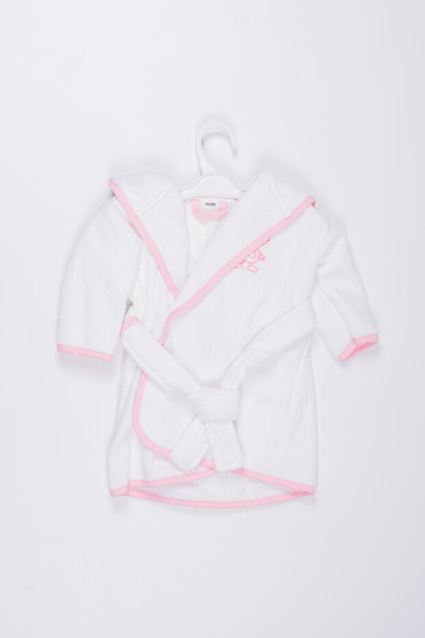 100% Cotton Hooded Baby Bathrobe 62-68 cm