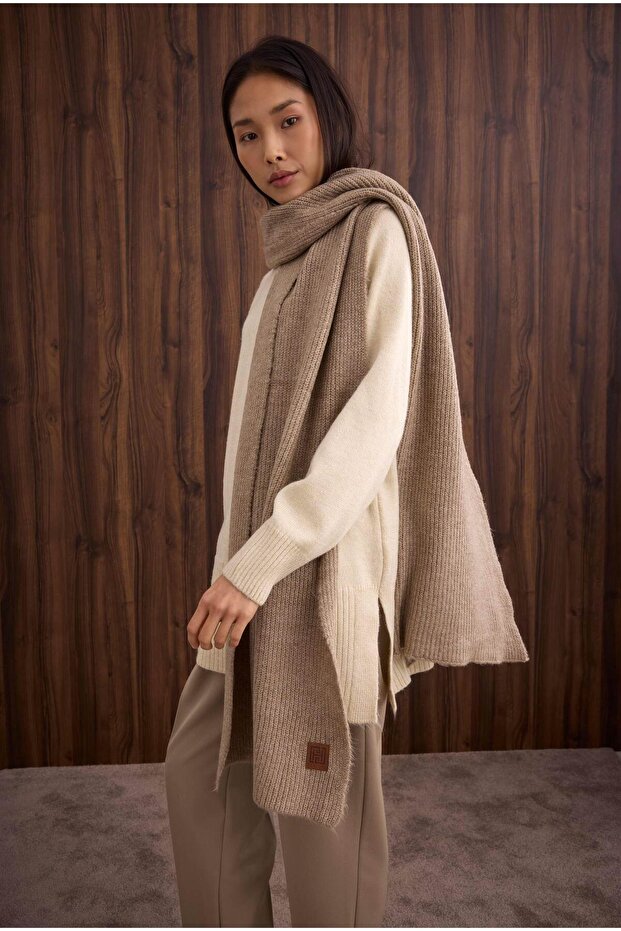 Balıkçı Yaka Basic Kazak Kemik - 2