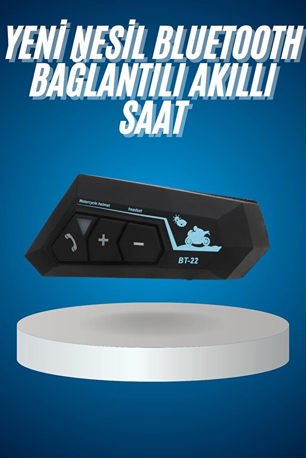Sptrns Bluetooth Helmet Headset Intercom 5.0 Bluetooth Compatible with Android and (13413) Ios