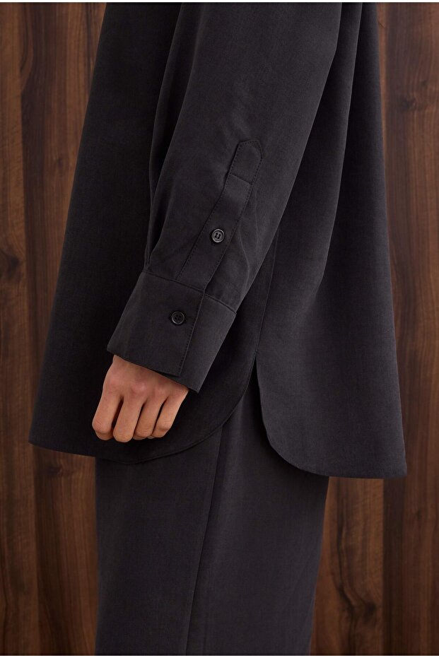 Pat Detaylı Basic Takım Siyah - 3