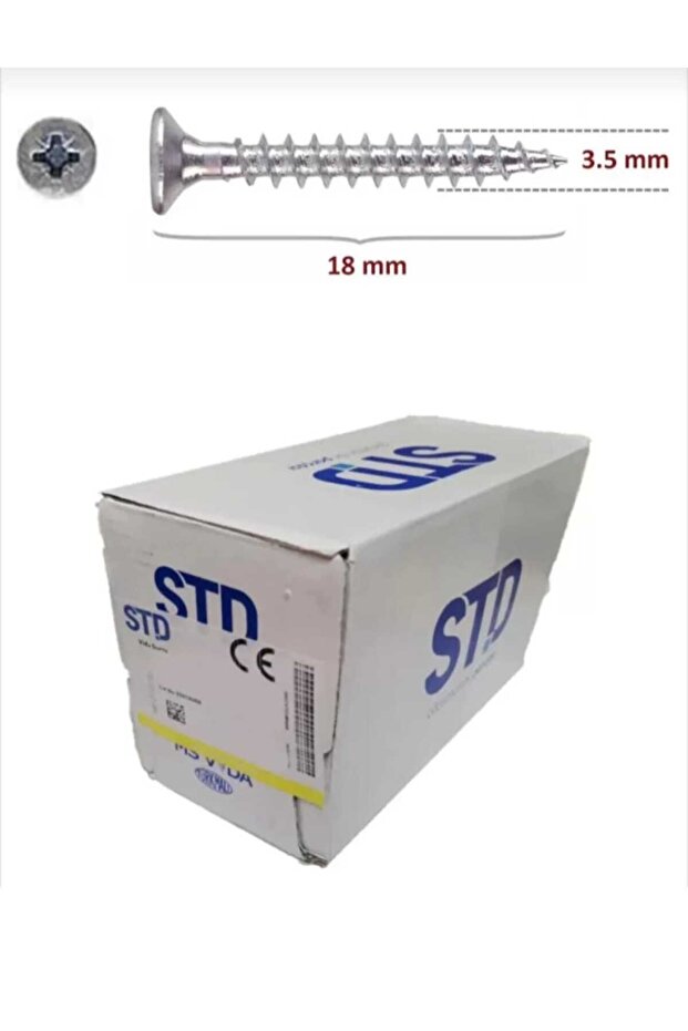 3.5X18 SUNTA VİDASI (1000 ADET) - 1