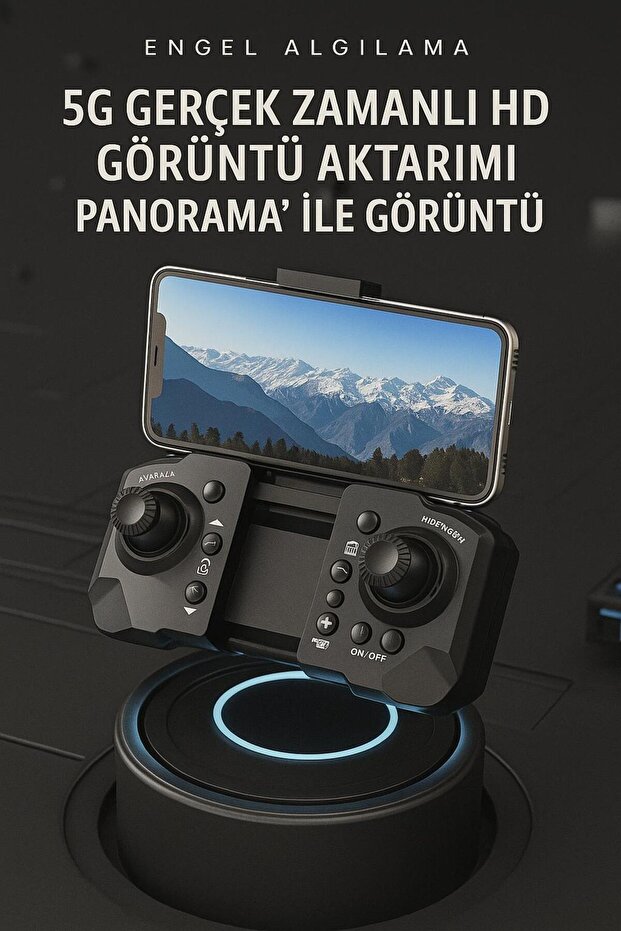 ATLT ATLANTİS S5 PRO 4K HD ÇİFT KAMERALI 360 DERECE ENGEL ALGILAMA ...
