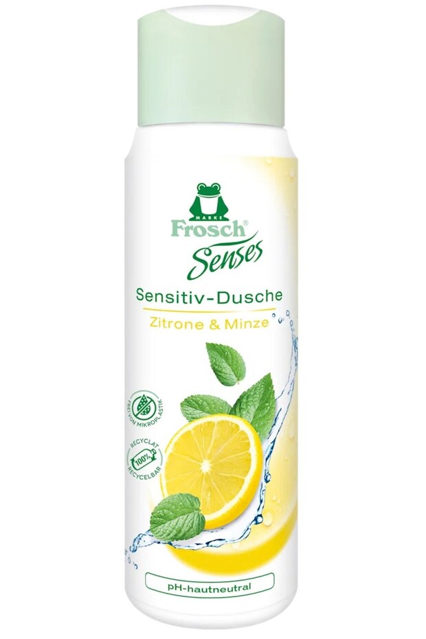 Senses Lemon Mint Sensitive Shower Gel 300 ml – Fresh Cleansing for Sensitive Skin