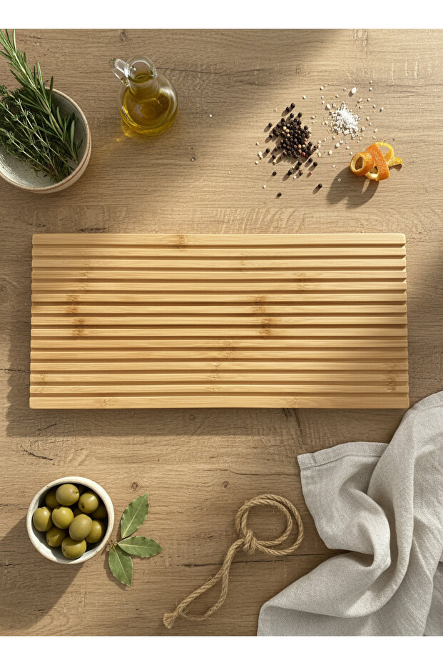 Special Bamboo Presentation Tray Corrugated Rectangular