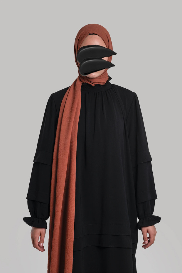 Defne Elbise - Siyah - 2