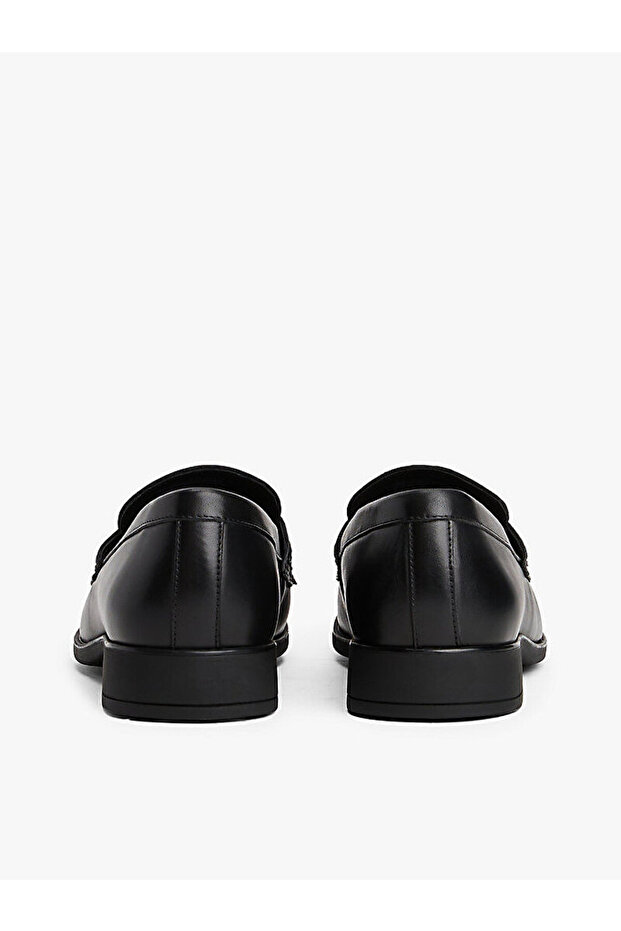 Leather TH Monogram Chain Loafers - 4