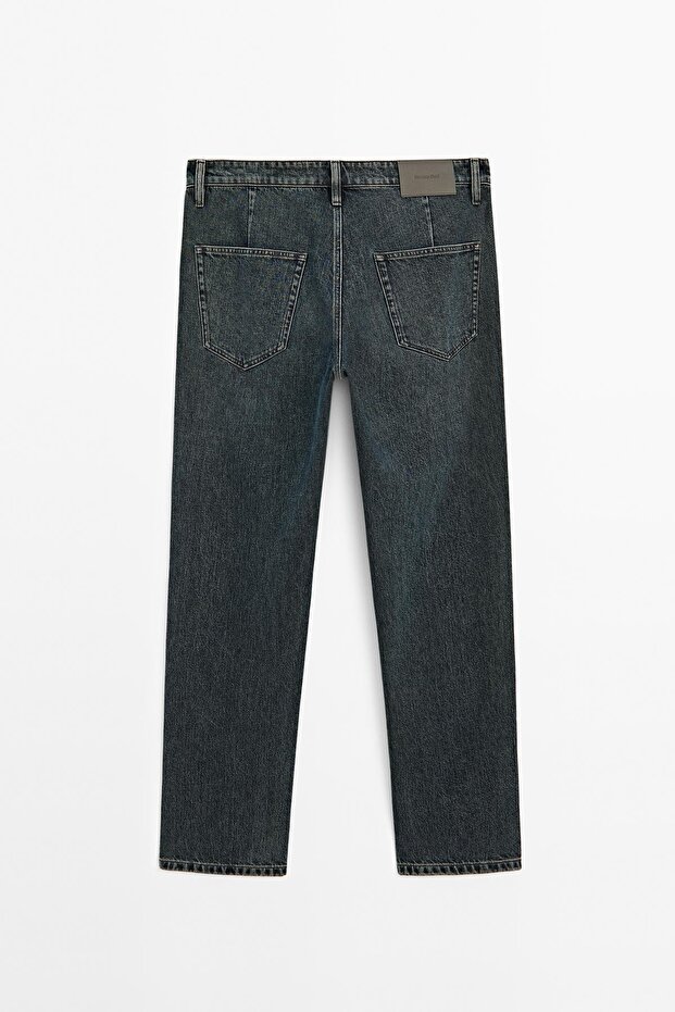 Tapered fit jeans - 8