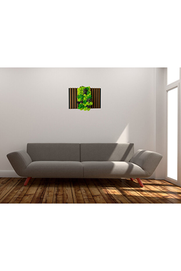 Decorative panel with lichens - 2