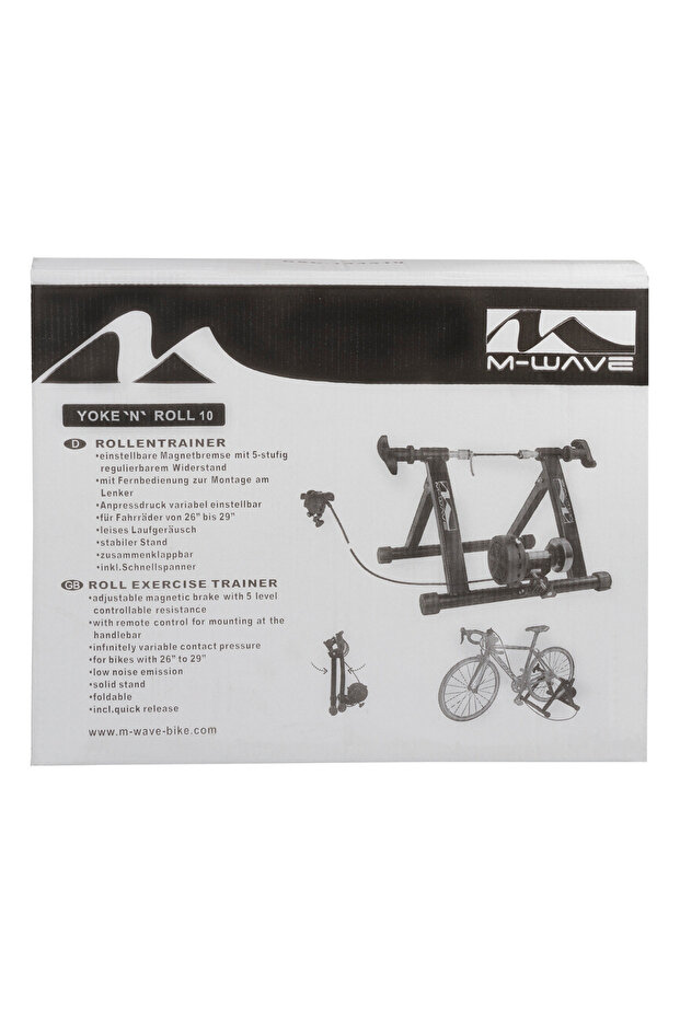 Home training rollers with easy adjustment, foldable, silent - 3