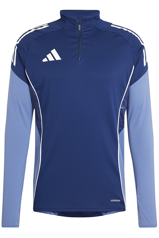 Men's Casual Long Sleeve Half-Zip Zipper Top