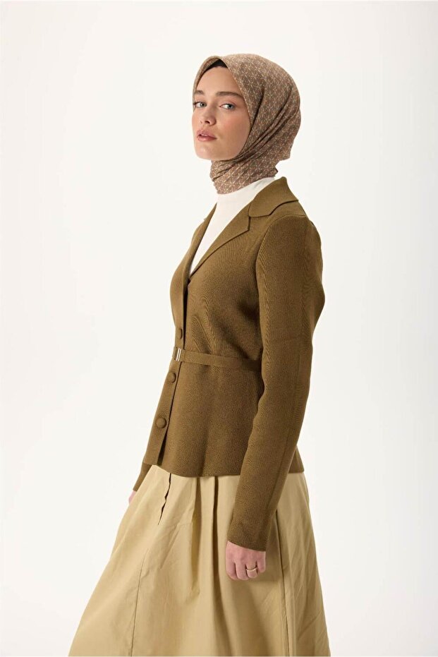 Thin Cotton Soft Scarf Orange-Green Coffee Mink Patterned Non-Slip Textured Breathable 90X90