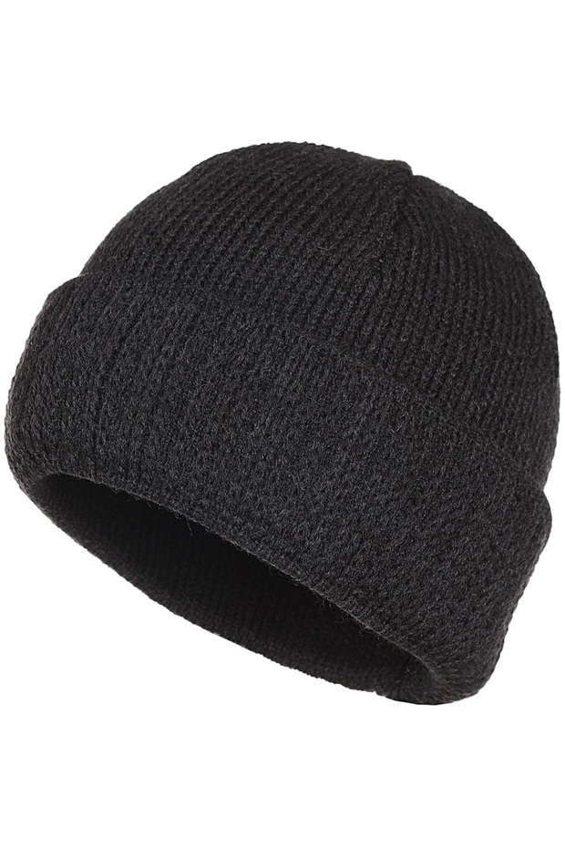 Thick Siberian Beret Fisherman's Beret - Anthracite