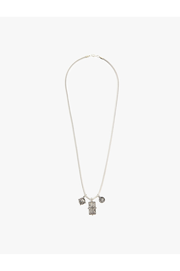 Engraved Charm Necklace
