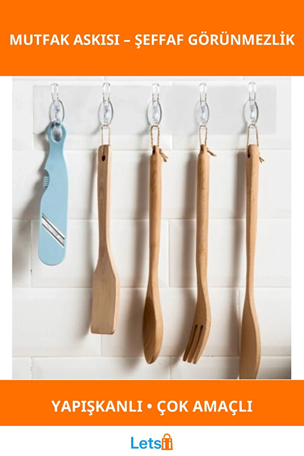 حامل مطبخ شفاف متعدد الأغراض - 1