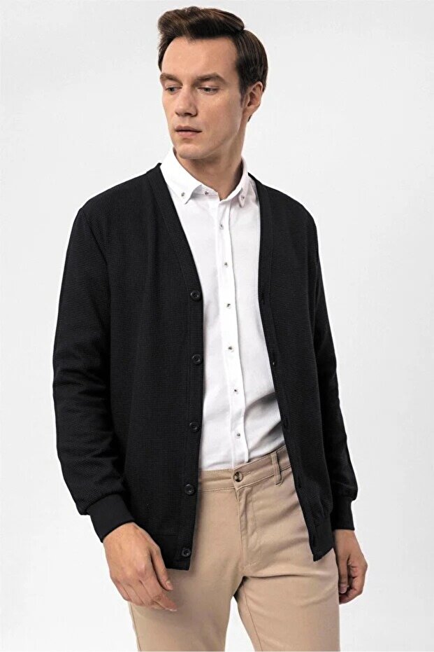 EXCULUSİVE SMART CASUAL DÜĞMELİ HIRKA - 2