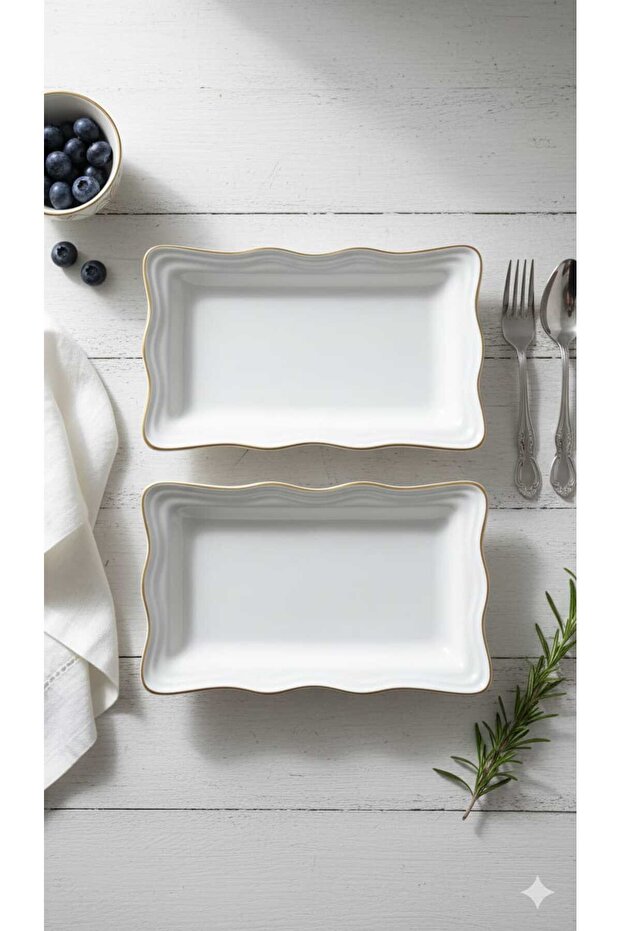 2'li Kayık Tabak - 1