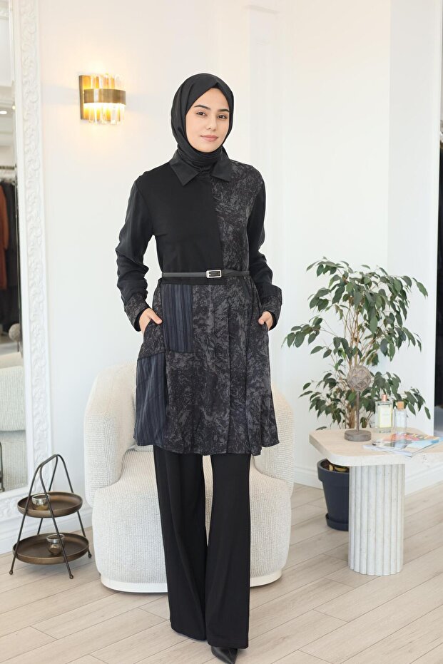 Gömlek Siyah 38303 - 1