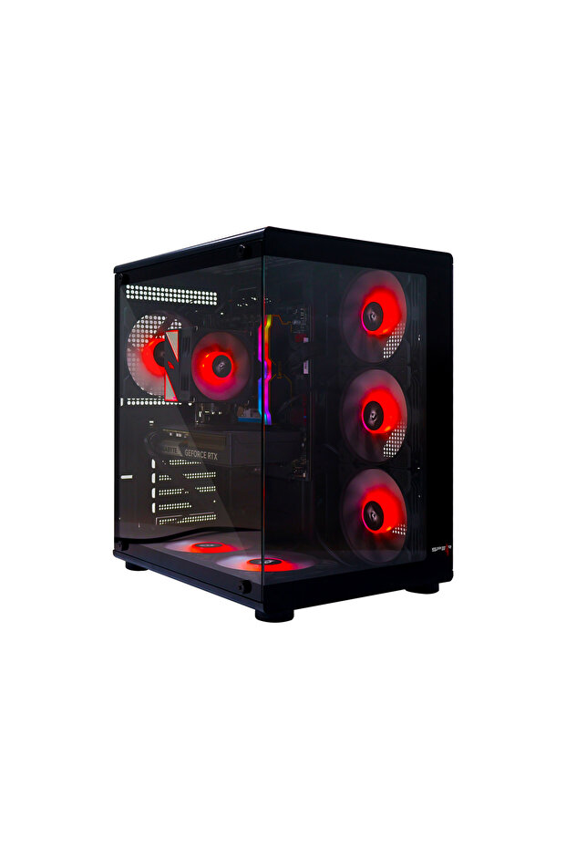 Gaming i5-14400F, RTX 5060Ti 16GB Triple-Fan, 32GB DDR5, 1TB SSD, 700W, ARGB 4 Fans, Win 11 Pro - 1