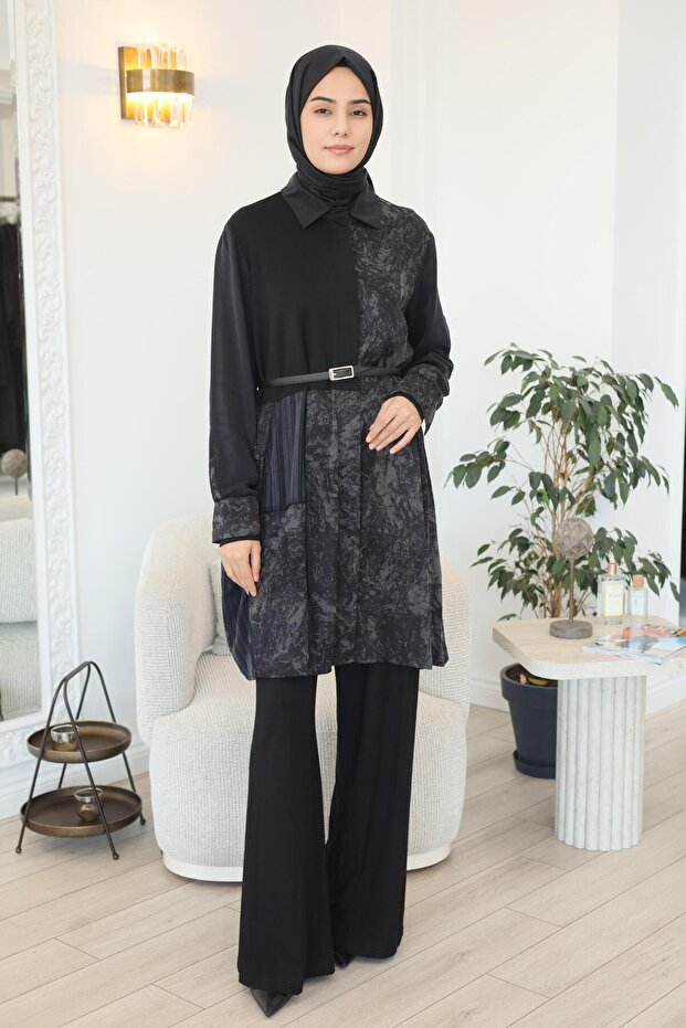 Gömlek Siyah 38303 - 3