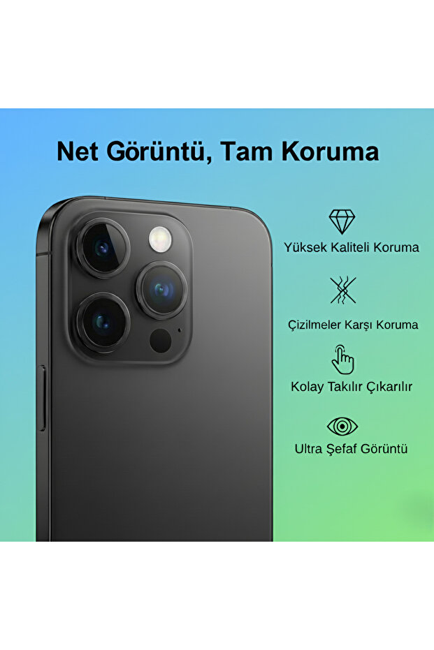 iPhone Apple 13 Pro Max Camera Lens Protector - 3