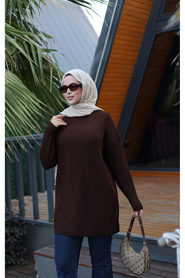 سترة منقوشة بنقشة مربعات - 1