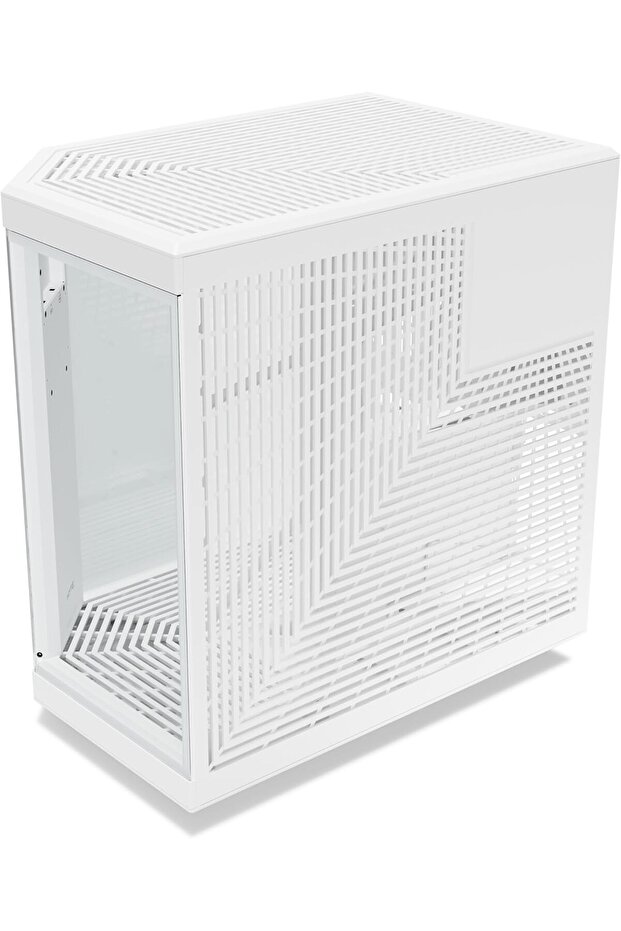 علبة كمبيوتر Y70 Touch Infinite متوسطة الحجم E-ATX - بيضاء - 6