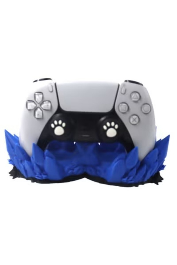 Crystal Joystick Stand for PS5 Controllers - Elegant and Sturdy Display Base - 1