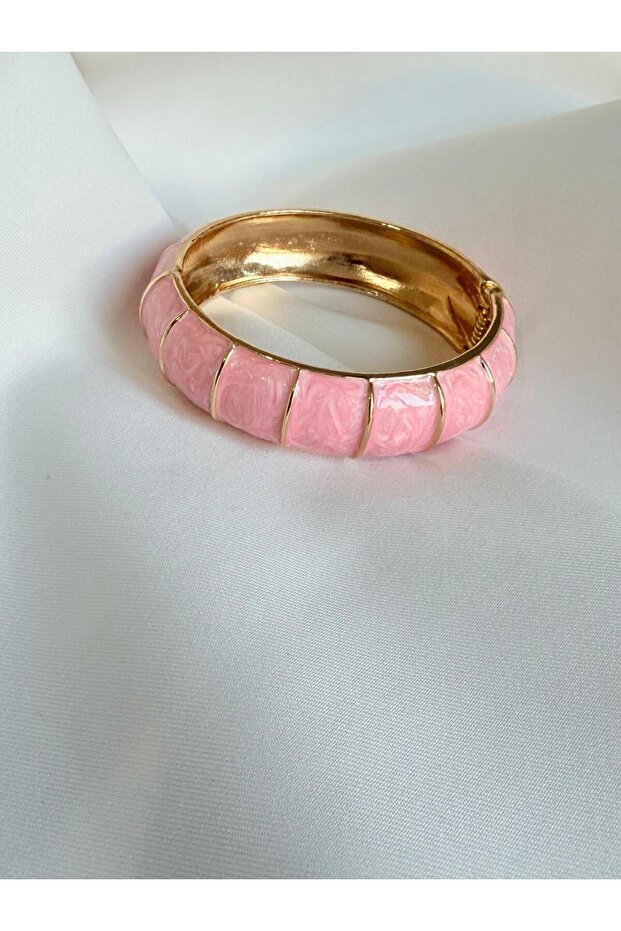 Şık Tasarım Kalın Çelik Bileklik - 2