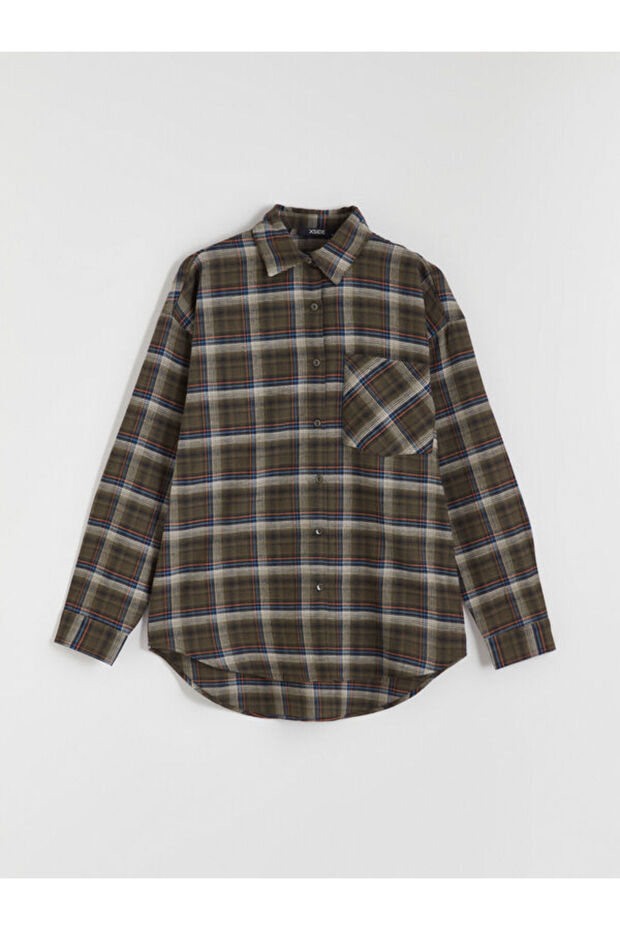 Plaid Oversize Women's Lumberjack Shirt