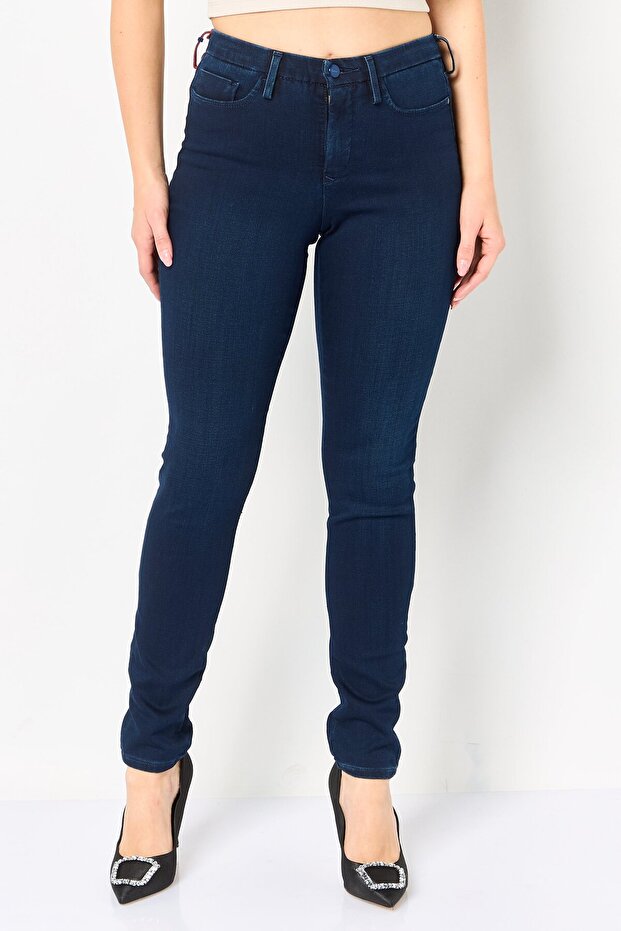Levis x Redloop Women Skinny Fit Plain Stretchable 311 Shaping Jeans, Navy
