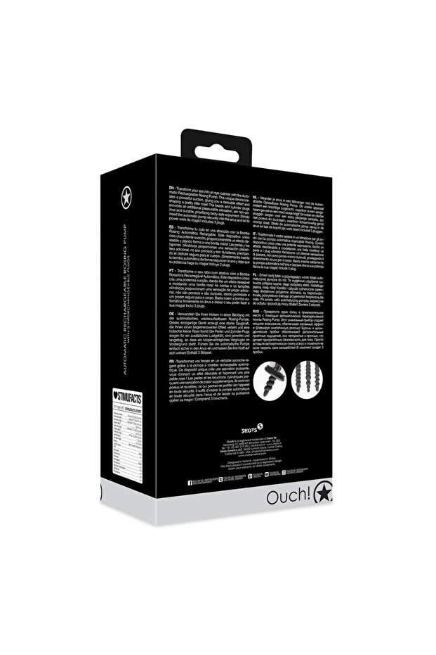 Ouch! Automatic Suction Pump by shots - 3