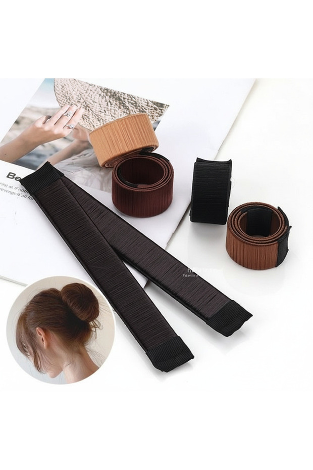 Women-Girls-Children-Baby Practical Ballerina Bun Making Clip Device Stick 1 Piece